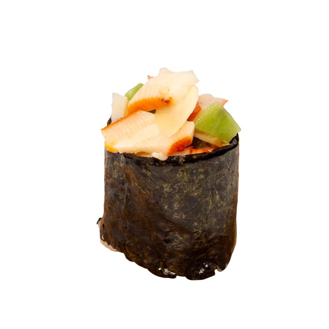 Squid Sushi Boat - 鱿鱼寿司军舰 - Barco de Sushi de Calamar.