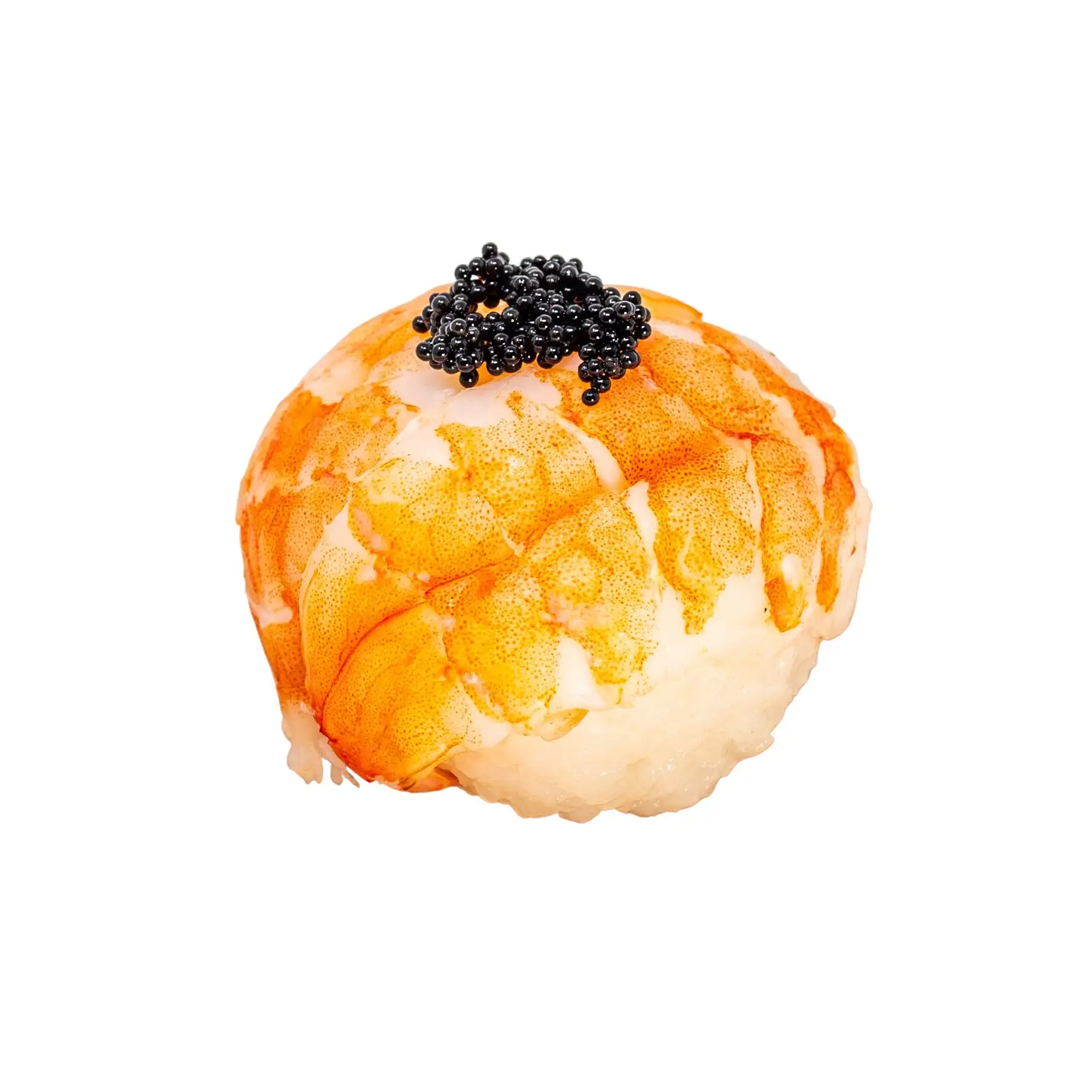 Shrimp Sushi Ball - 虾寿司球 - Bolita de Sushi de Camarones.
