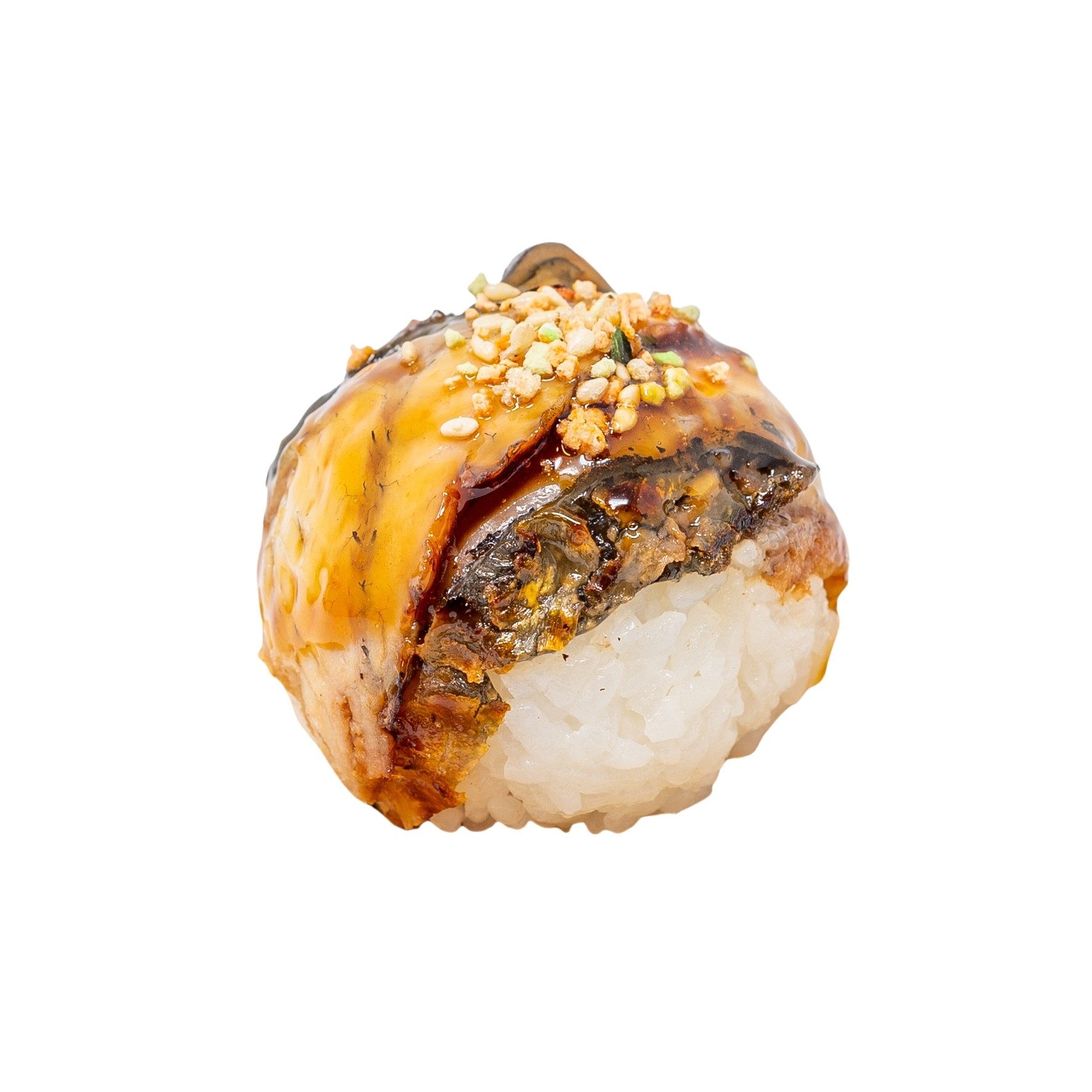 Eel Sushi Ball - 鳗鱼寿司球 - Bolita de Sushi de Anguila.