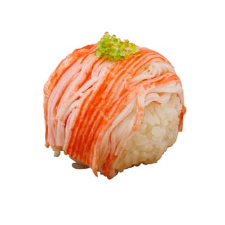 Crab Stick Sushi Ball - 蟹肉棒寿司球 - Bolita de Sushi de Palito de Cangrejo