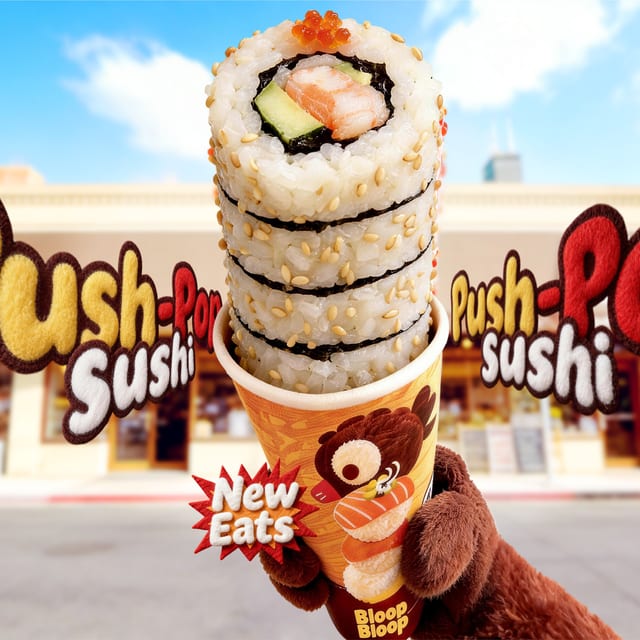 Push Pop Sushi - Oceanic Roll.